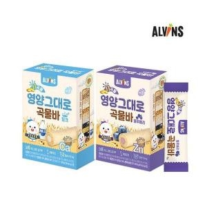 엘빈즈 11곡물 영양그대로 곡물바 40g (6개)_이미지