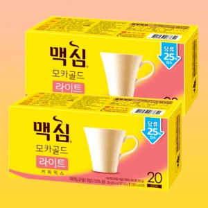 동서식품 맥심 모카골드 라이트 커피믹스 20개입 (3개)_이미지