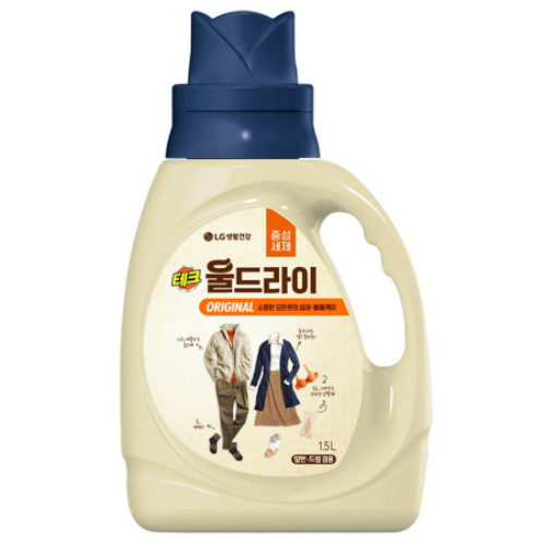 LG생활건강 테크 울드라이 오리지널1.5L (3개)