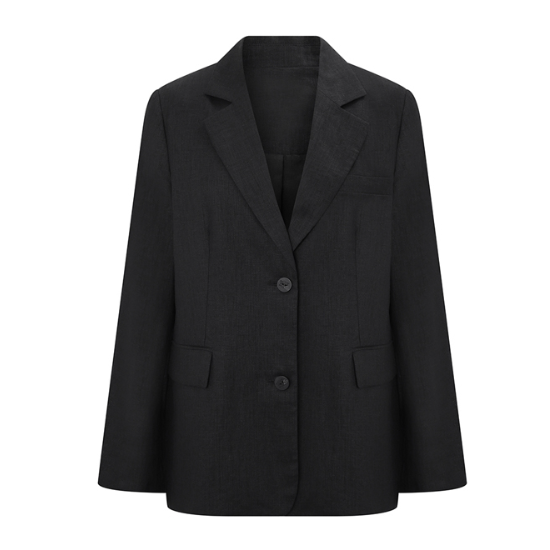 레노마레이디스 내추럴 린넨 테일러드 자켓-O7H2RWJK010