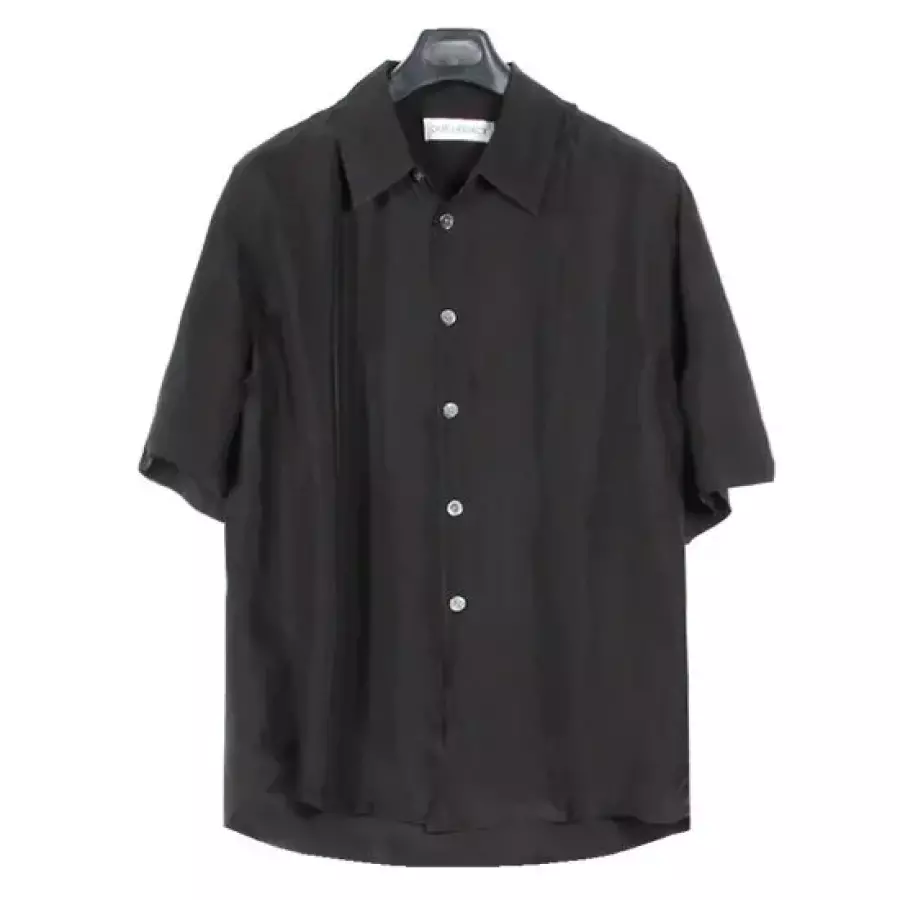 남성 비욘드 반팔 셔츠 M2262BSC Char Black Dustveil Cupro OLC012_이미지