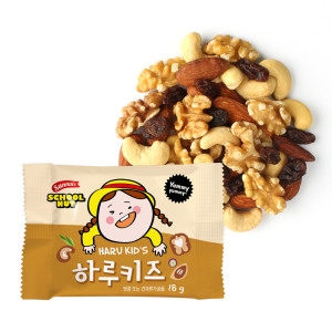 선명농수산 썬넛트 하루견과 스쿨넛 하루키즈 18g (30개)_이미지