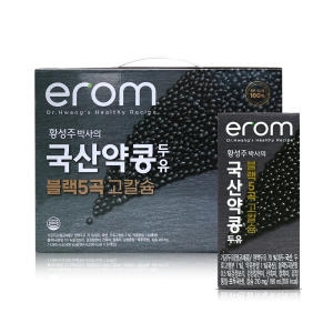 황성주 국산콩 두유 블랙5곡 고칼슘 190ml