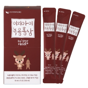 이지바이오메드 이지아이 유아 녹용홍삼 10ml 15개_이미지