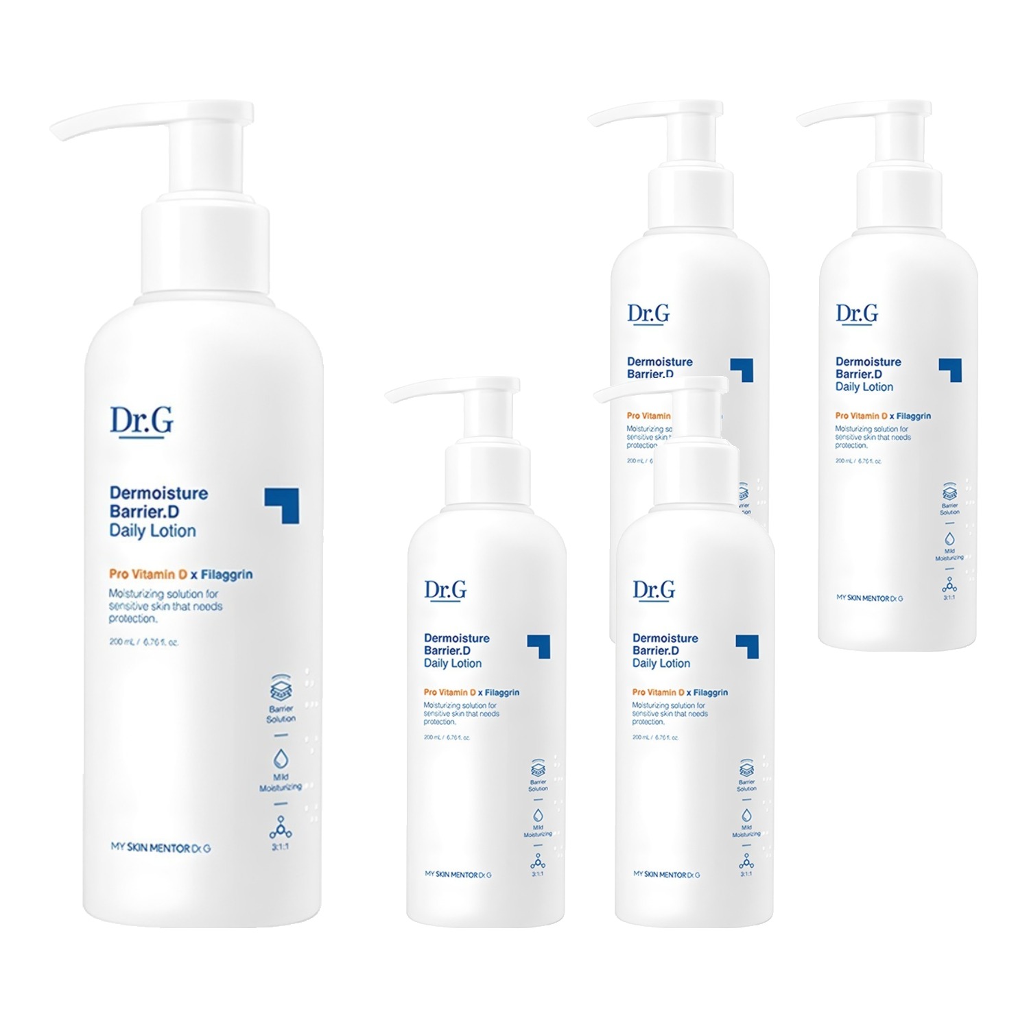 닥터지 더모이스처 배리어 D 데일리 로션 200ml (5개)_이미지