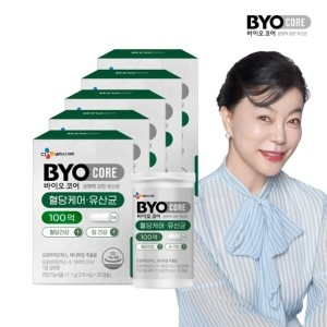 CJ웰케어 바이오 코어 혈당케어 유산균 100억 370mg 30캡슐