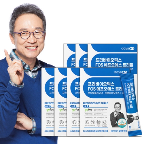 코스맥스바이오 데이즈온 오한진 프리바이오틱스 FOS 트리플 30포 (7개)_이미지