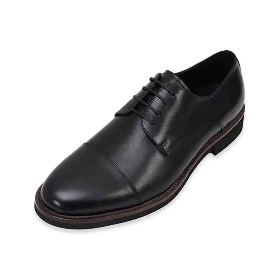 남성 3.5cm 스트레이트팁 우드 포인트 정장화-PX0SHD350BK