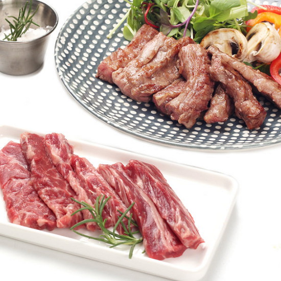 오박사닷컴 오다닭 소고기 갈비살 300g 늑간살 (3개)_이미지