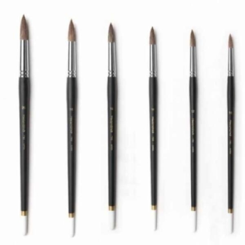 화홍 유화 아크릴붓 800F (8호)_이미지