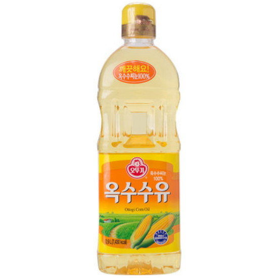  오뚜기 옥수수유 900ml [10개]