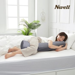 느웰 천연라텍스 바디필로우 커버세트