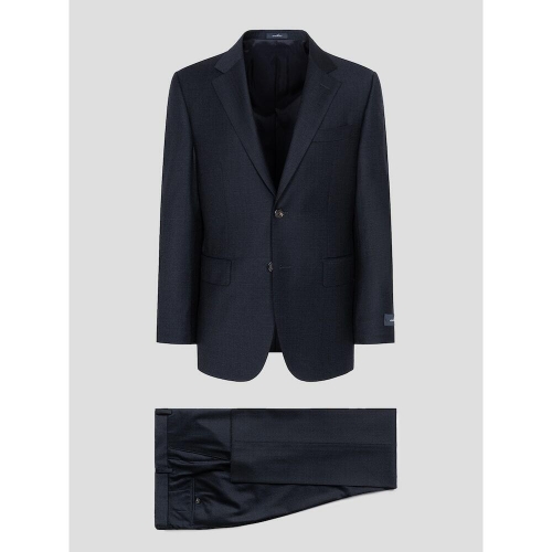 로가디스 COUTURE 울 실크 미니멀 루즈 핏 수트 세트 네이비 PS00136358R_이미지