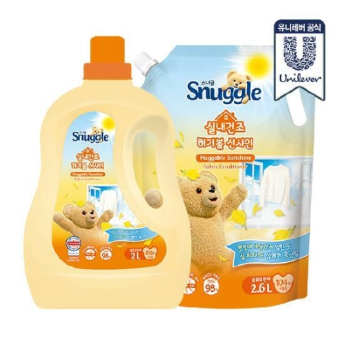 스너글 허거블 선샤인 2L + 리필 2.6L (본품1개+리필1개)_이미지