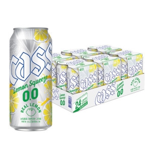 오비맥주 카스 제로 레몬 스퀴즈 0.0 473ml (24개)