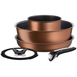 매직핸즈 티타늄 쿡웨어 5종 (팬26+볶음26+편수16+뚜껑16+손잡이)