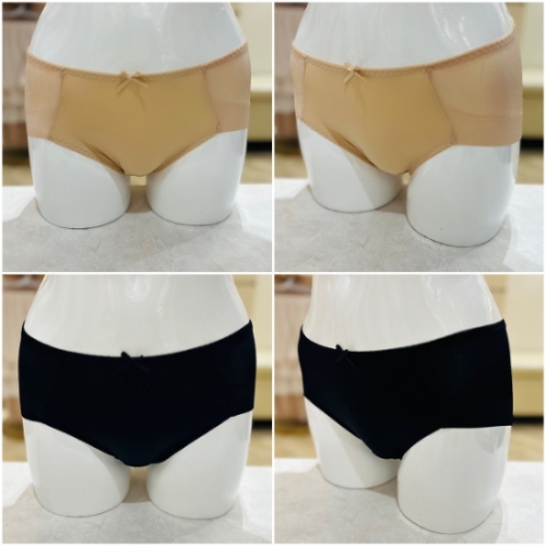 남영비비안 비비안 리본 모티브 심플 햄팬티_PT7238 (2매)