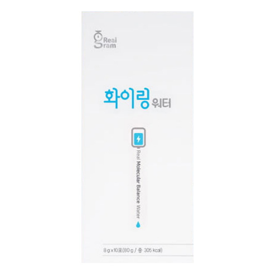 한국씨엔에스팜 리얼그램 화이링 워터 10T (1개)_이미지