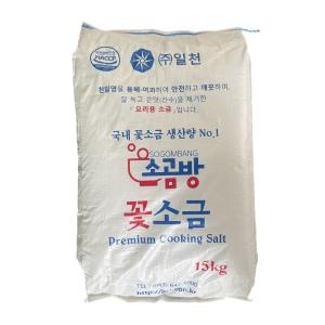 일천 소곰방 꽃소금 꽃소금15kg 꽃소금 소곰방_이미지