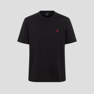 Essential 수피마 코튼 라운드넥 티셔츠 블랙_BC5242E125