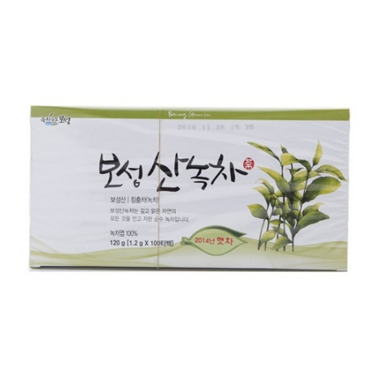 대한다업 보성 산 녹차 1.2g 100티백