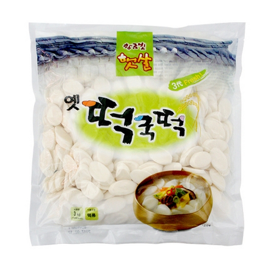 송학식품 황금빛 햇살 떡국떡 3kg (1개)_이미지