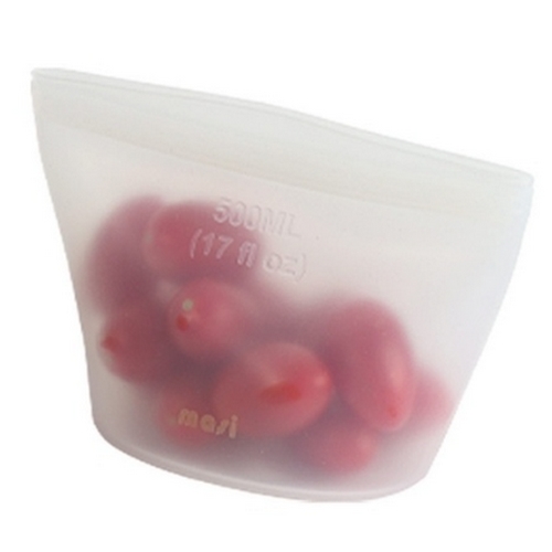 마시 실리콘 지퍼백 500ml (2개)_이미지