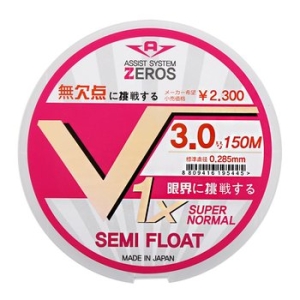  제로스 V1x 세미플로팅 바다원줄 150M