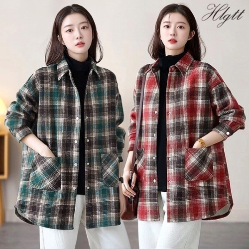 헬리꽁땡 포켓 체크셔츠 점퍼2종_23200849_671726