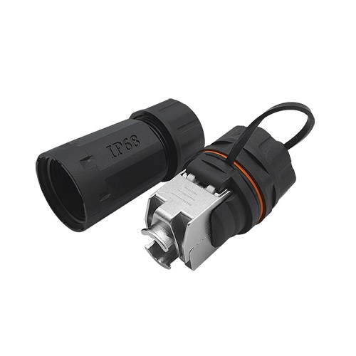 라인업시스템 LANSTARplus LSP-WPK8DS-C6A CAT.6A STP 방수 랜 커플러