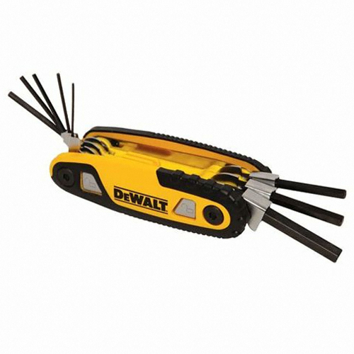 디월트  접이식 육각렌치 DWHT70263 (8pcs)