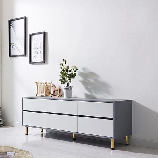 아트랙 샤인 2단 높은 거실장 1500