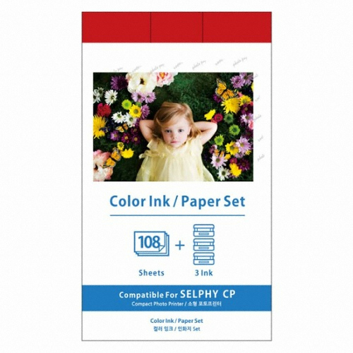 캐논 셀피 인화지 호환 포토용지 KP-36 KP-108 CP1200 CP1300 CP910 1개 KP-36IN 호환이미지입니다. 누르면 해당 게시물로 새창이동합니다.