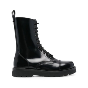 발렌티노 레더 컴뱃 부츠 YS0F97GFH
