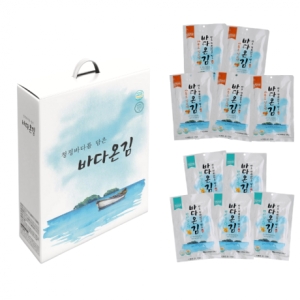 바다온김 장흥 무산 저칼로리 과자 절 선물세트 4호