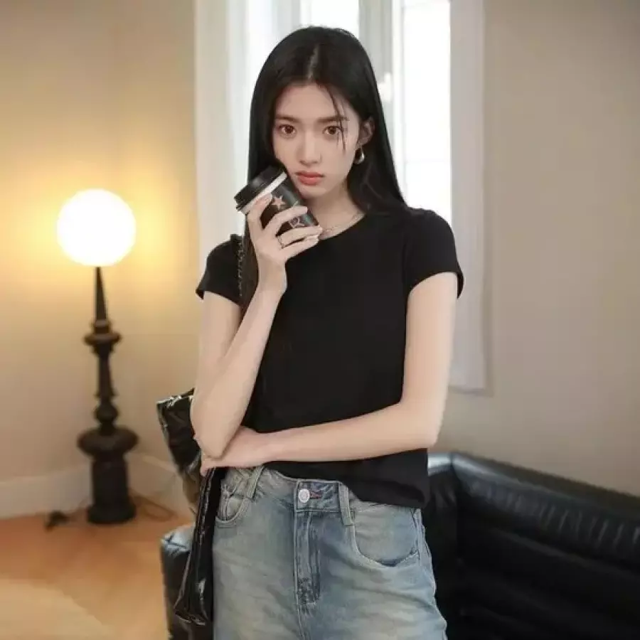 오노마 ONM 갓성비 끝판 슬림핏 반팔 베이직 티셔츠 33925216