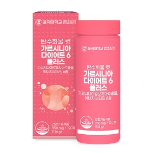 비엘헬스케어 을지대학교 탄수화물 컷 가르시니아 다이어트6 플러스 950mg 120정 (1개)_이미지