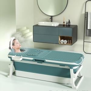 천년인터내셔널 <b>이동식</b> 접이식<b>욕조</b> 특대형