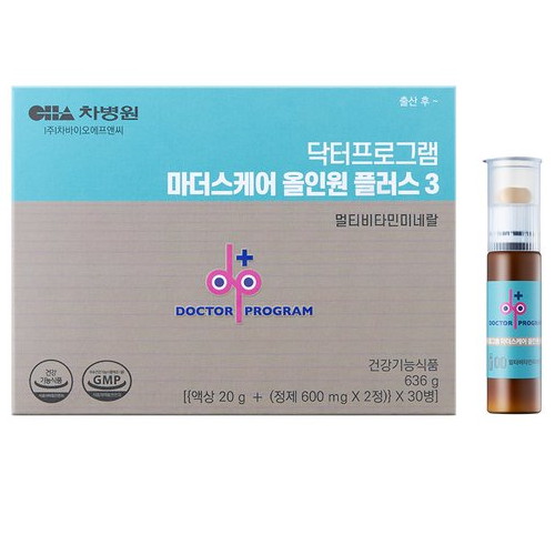 닥터프로그램 마더스케어 올인원 플러스 3단계 액상 30병+정제 60정