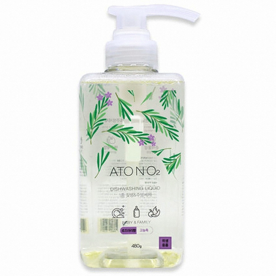 라오가닉 아토엔오투 1종 젖병주방세제 로즈마리향 본품1+리필 3