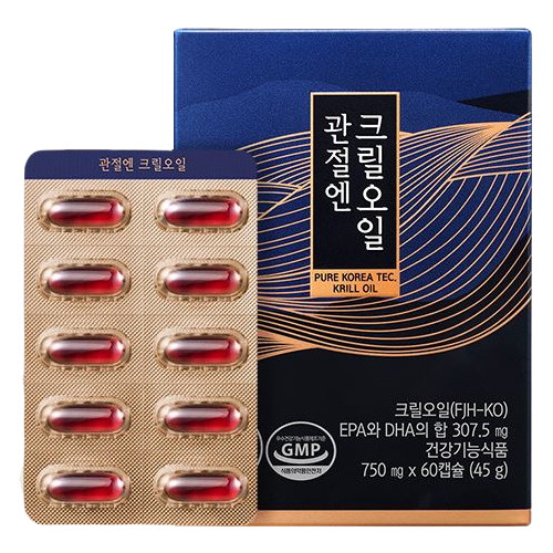 프롬바이오 관절엔 크릴오일 60캡슐 (1개)_이미지