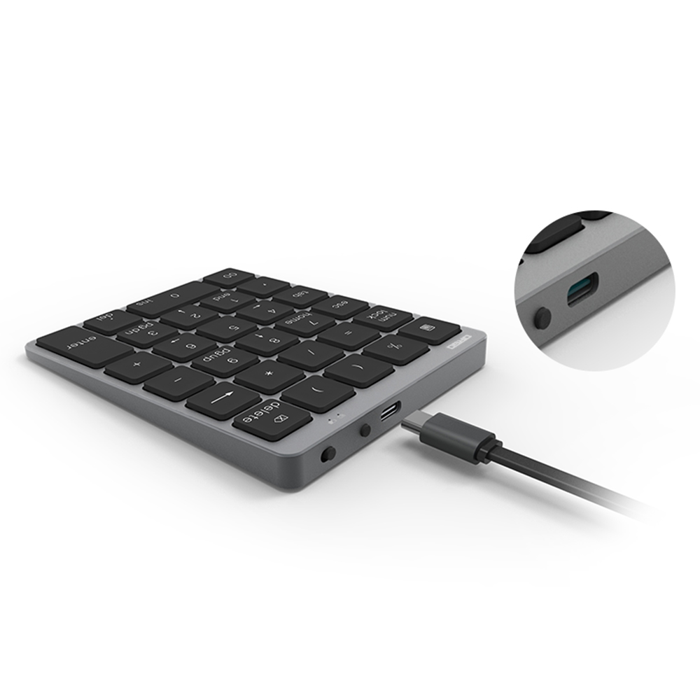 디알고 NP01 블루투스 넘버패드 (실버)_이미지