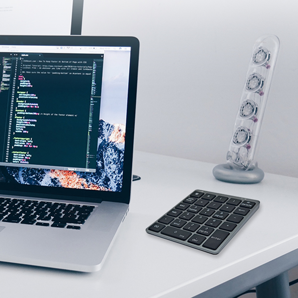 디알고 NP01 블루투스 넘버패드 (실버)_이미지