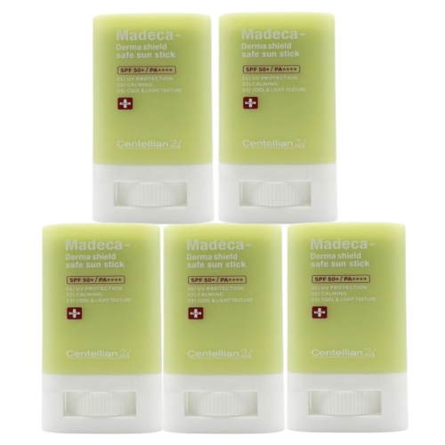 동국제약 센텔리안24 마데카 더마쉴드 세이프 선스틱 20g (5개)