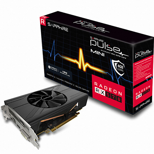 라데온 RX 570 PULSE MINI D5 4GB (해외구매)