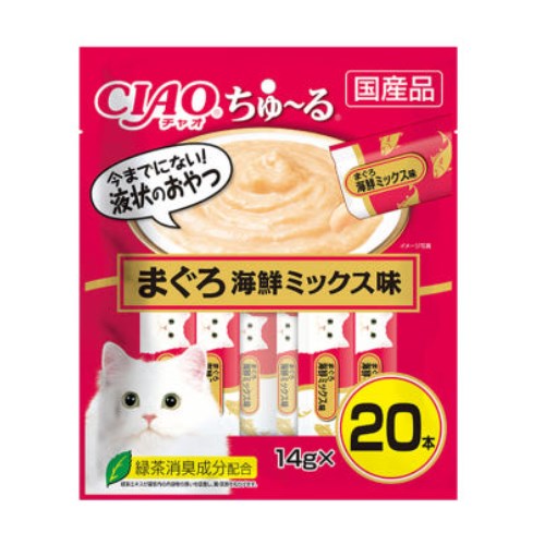 캣 챠오츄르 참치&해물믹스 SC-127 280g (14g x 20p)