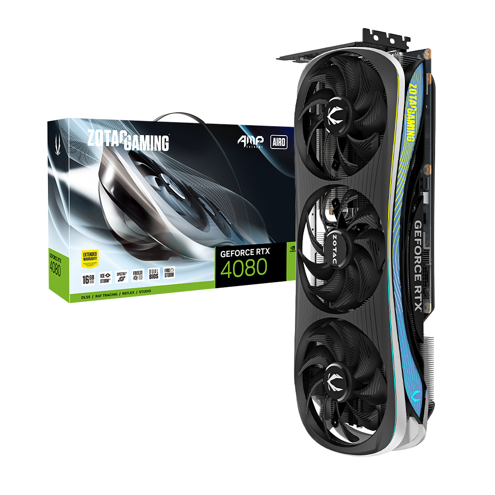 ZOTAC GAMING 지포스 RTX 4080 AMP EXTREME AIRO D6X 16GB