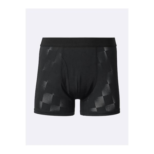 지유 GU 스타일 드라이 복서 팬츠 체크 메쉬 13648010