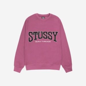 스투시 벌리 쓰레드 크루 베리 1915027