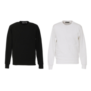 꼼데가르송 CDG 맨투맨 MONOCHROME SZ-T034